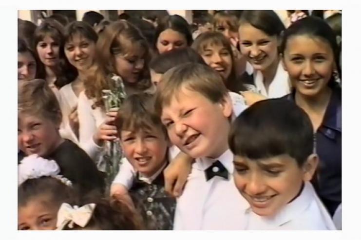 Хроника нашего города. Выпускник 1999 года. Школа №1. Последний звонок.